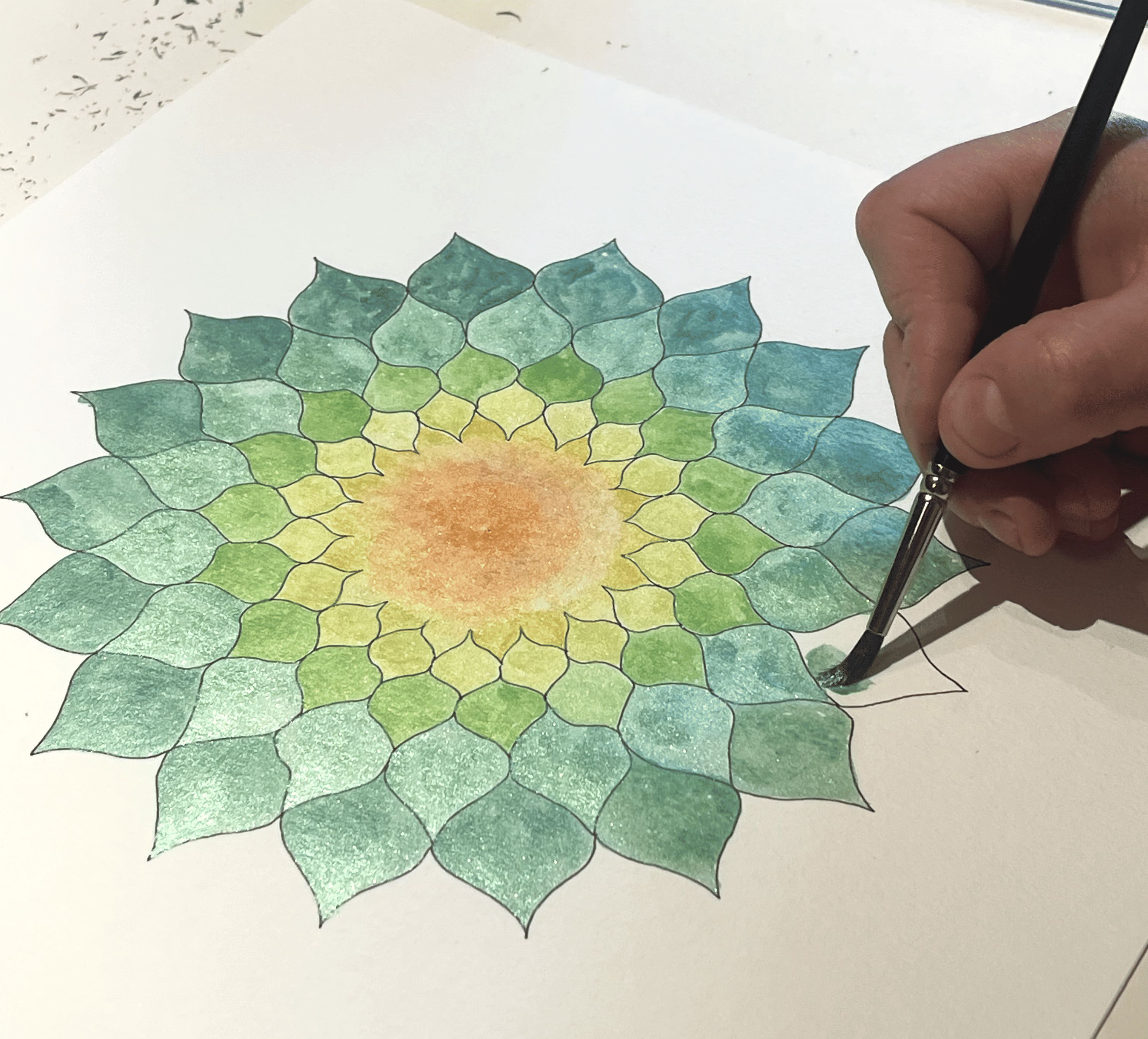 Peinture intuitive libre