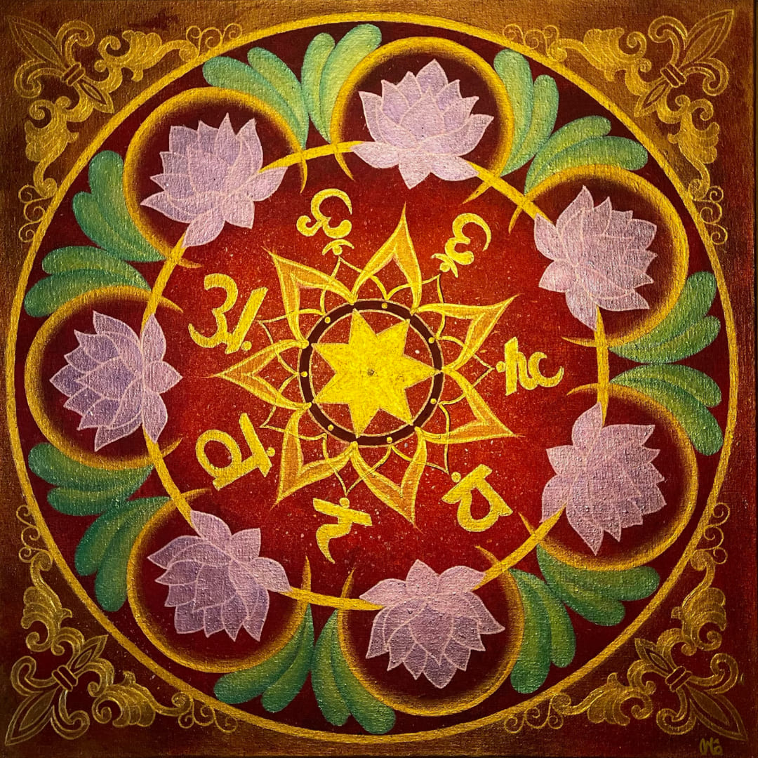 Lotus de lumière sacrée